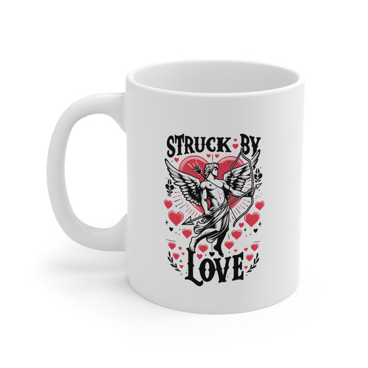 Cupid 'Struck by Love' Mug