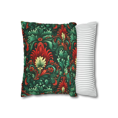 Baroque Madness Floral Pillow Case