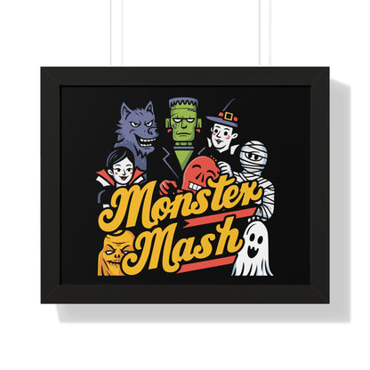 MONSTER Mash Framed Poster