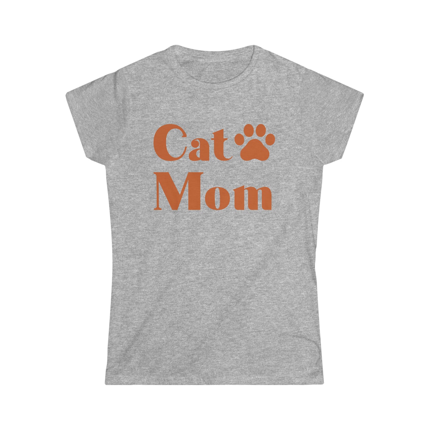 Cat Mom Women's Softstyle T-Shirt