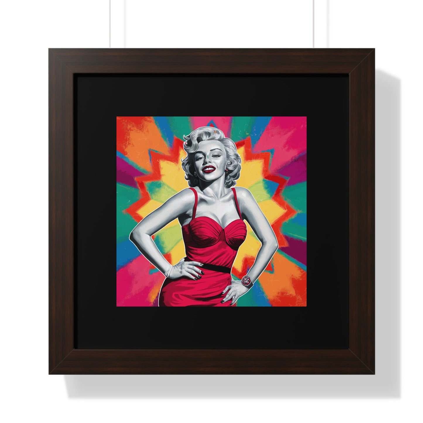 Marilyn Pop Art Poster - Iconic Wall Art, Vibrant Home Decor, Perfect for Art Lovers