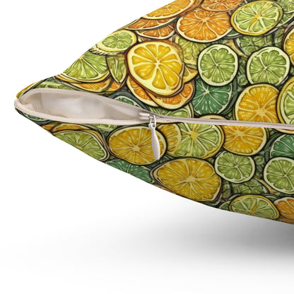 Summer Lemons Indoor Pillow Case