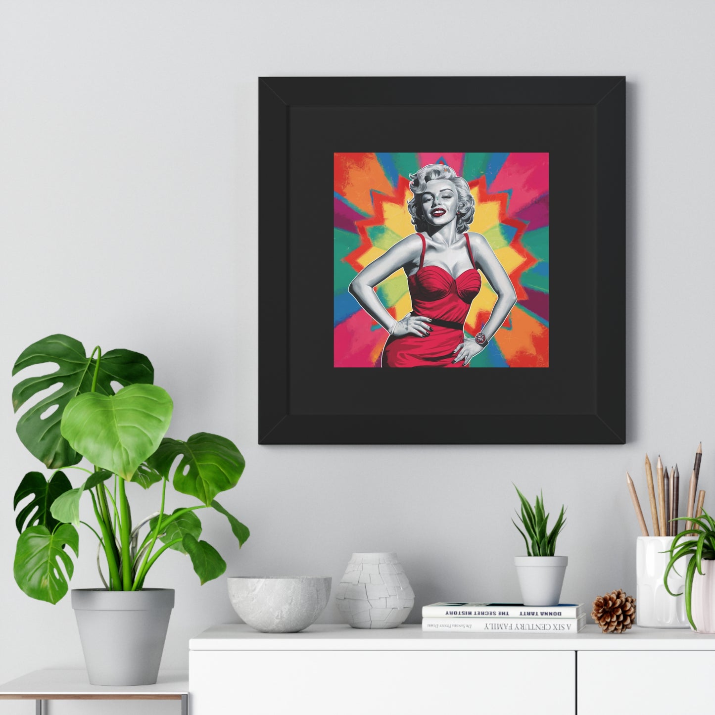 Marilyn Pop Art Poster - Iconic Wall Art, Vibrant Home Decor, Perfect for Art Lovers