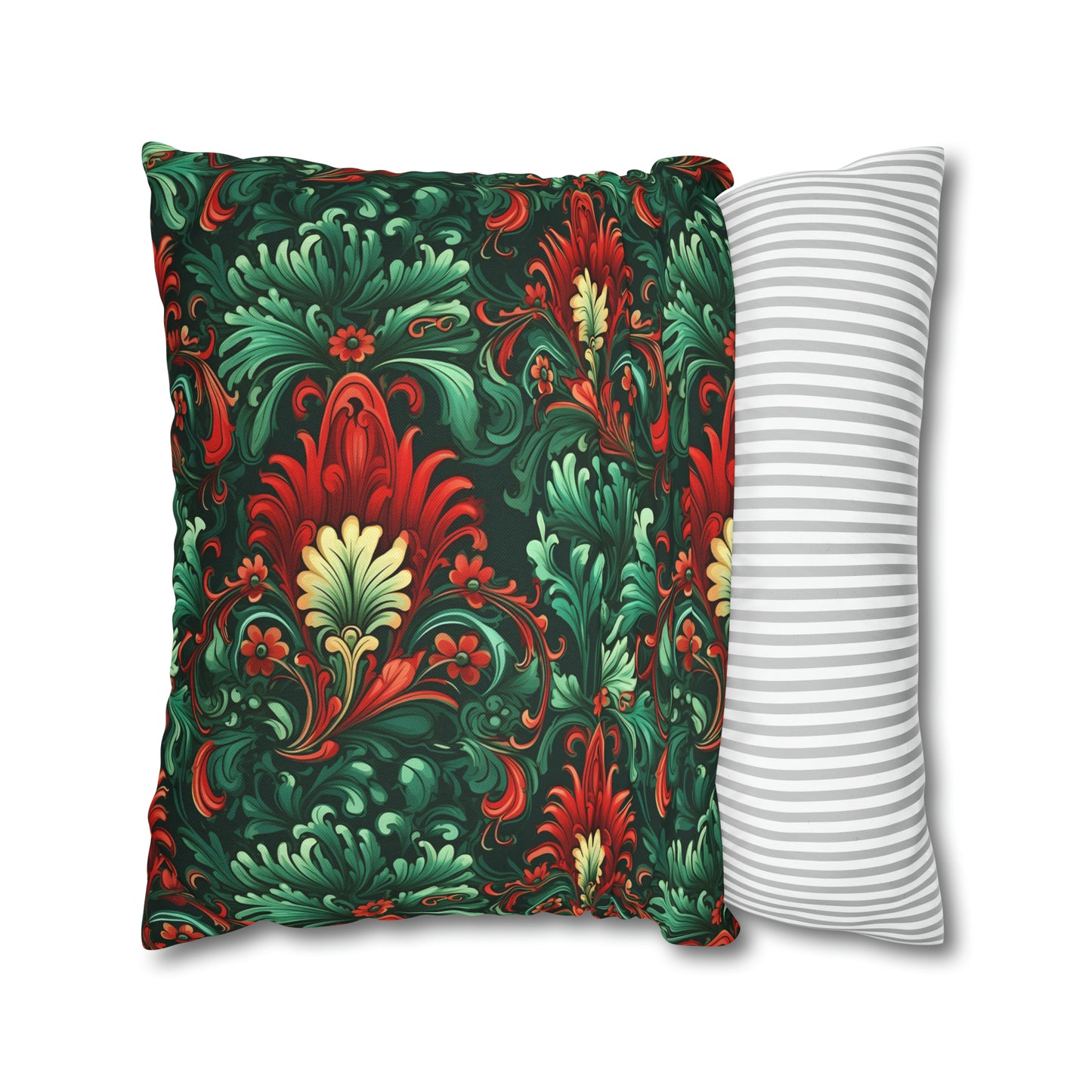 Baroque Madness Floral Pillow Case