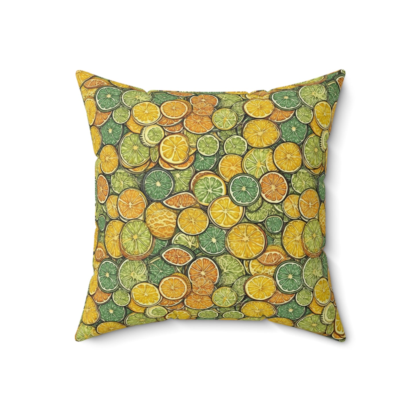 Summer Lemons Indoor Pillow Case