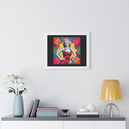 Marilyn Pop Art Poster - Iconic Wall Art, Vibrant Home Decor, Perfect for Art Lovers