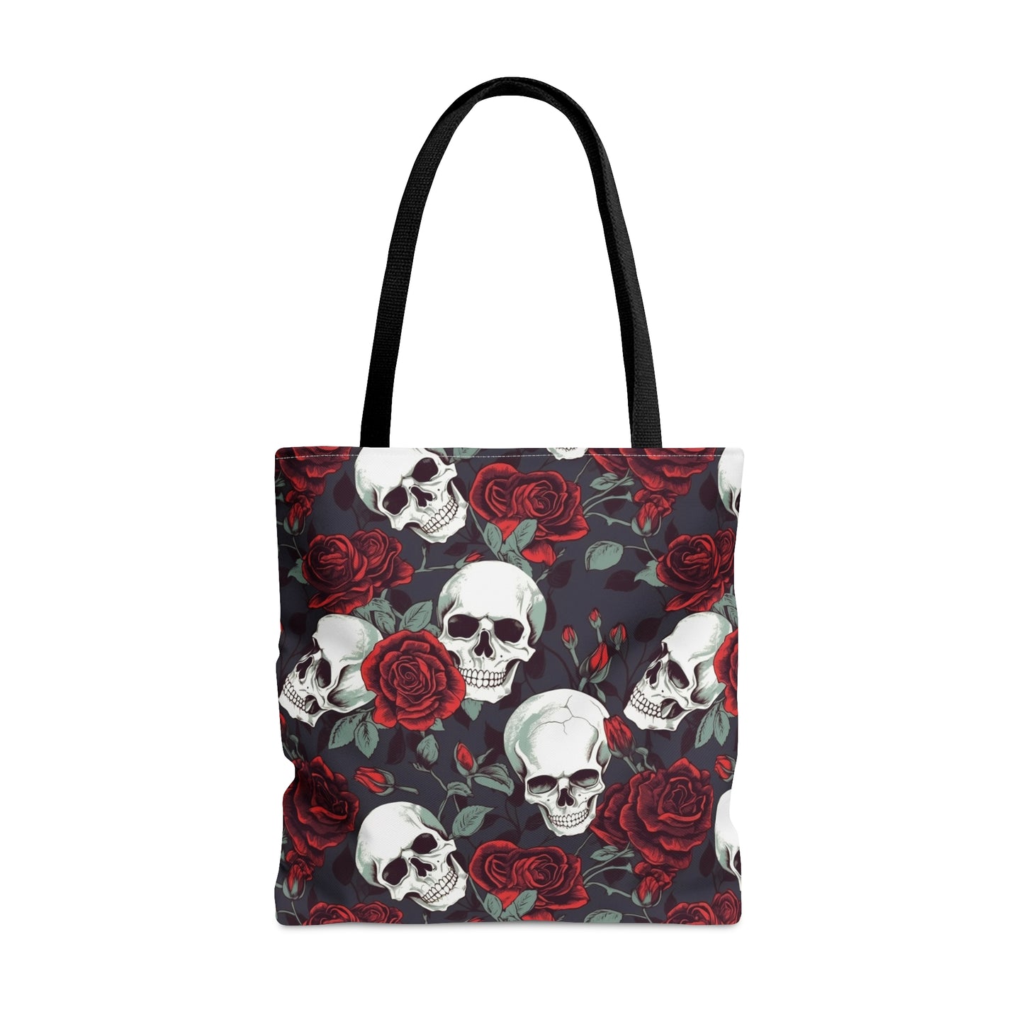 Skulls and Roses Tote Bag