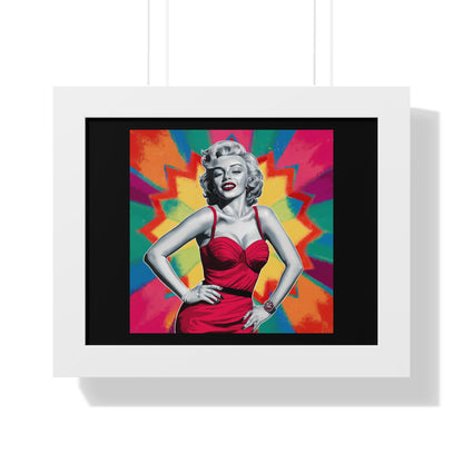 Marilyn Pop Art Poster - Iconic Wall Art, Vibrant Home Decor, Perfect for Art Lovers