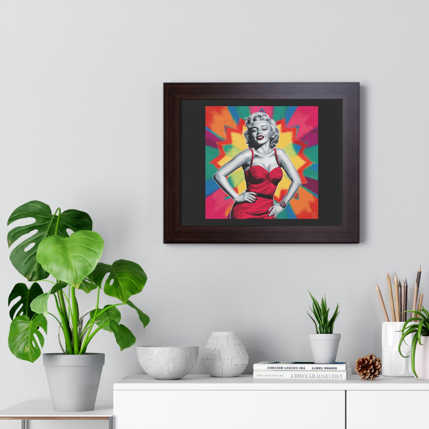 Marilyn Pop Art Poster - Iconic Wall Art, Vibrant Home Decor, Perfect for Art Lovers