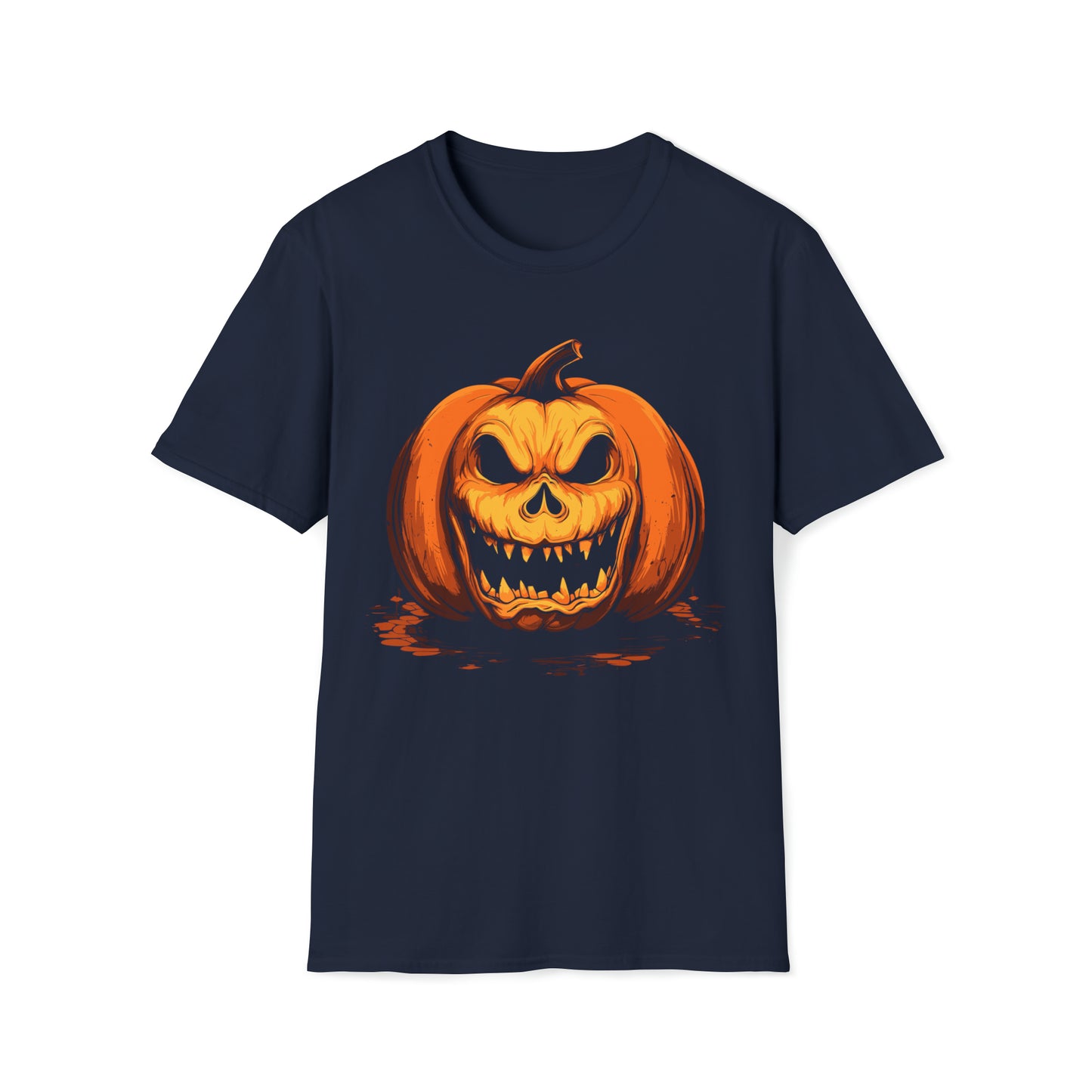 Halloween Jack-o'-lantern T-Shirt - Spooky Season Apparel, Nightmare Halloween Shirt, Funny Halloween Shirt, Halloween Party