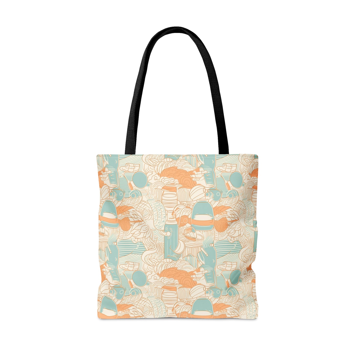 Beach Summer Vibes Pattern Tote Bag