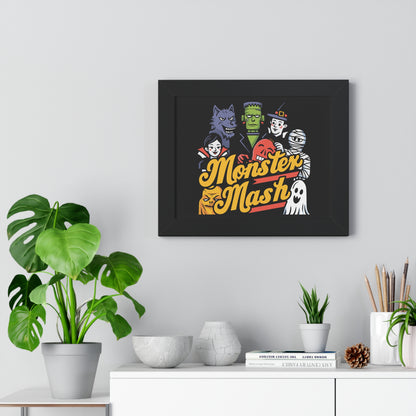 MONSTER Mash Framed Poster