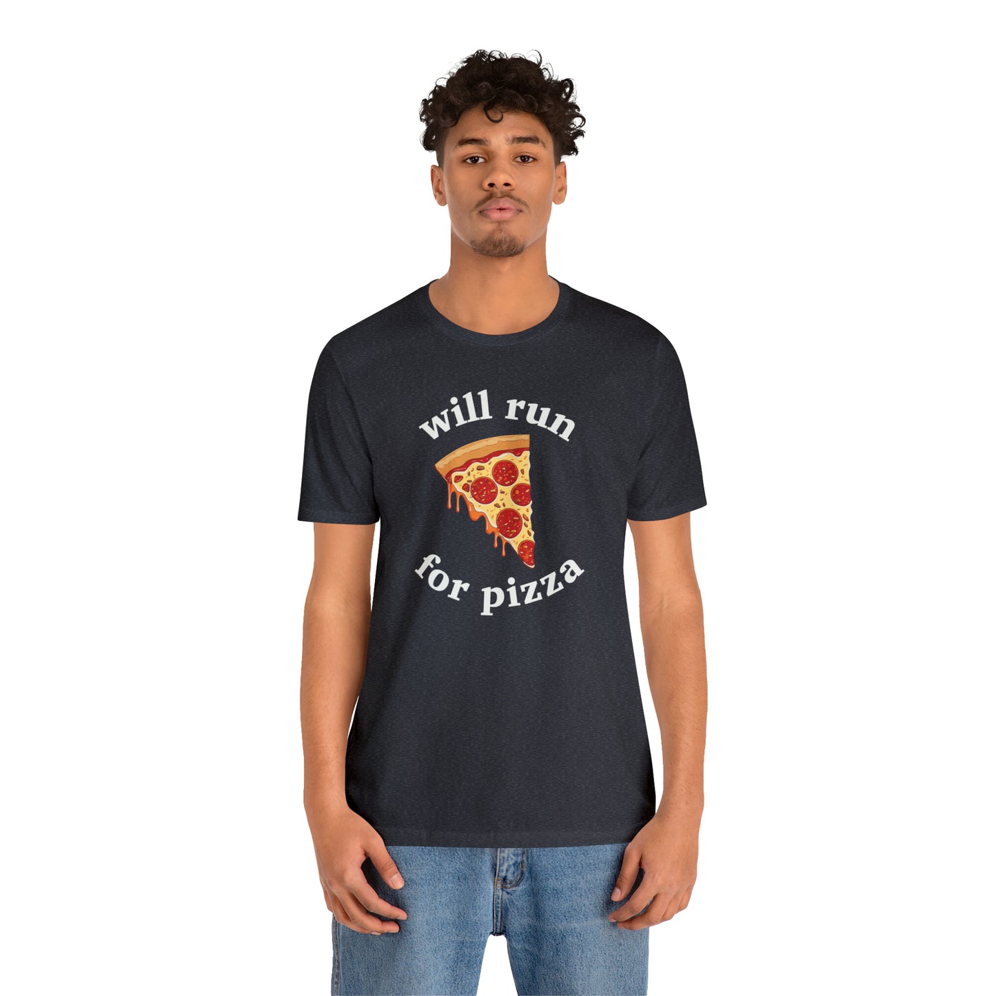 Will Run For Pizza Unisex T-Shirt