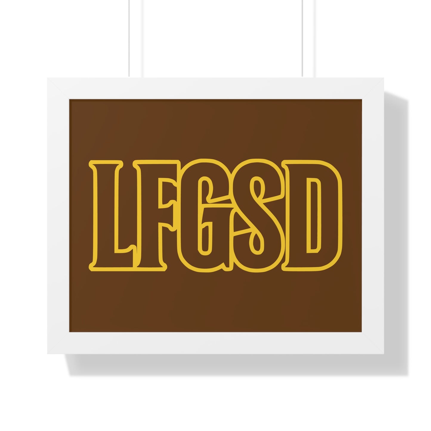 LFGSD Framed Poster