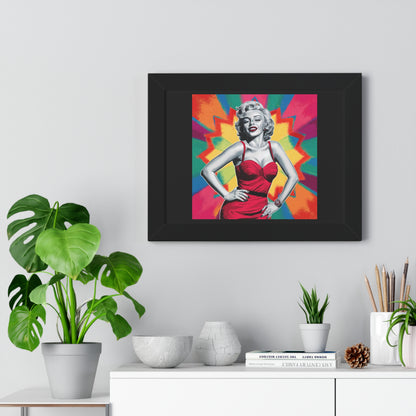 Marilyn Pop Art Poster - Iconic Wall Art, Vibrant Home Decor, Perfect for Art Lovers