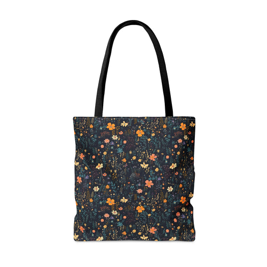 Floral Pattern Tote Bag