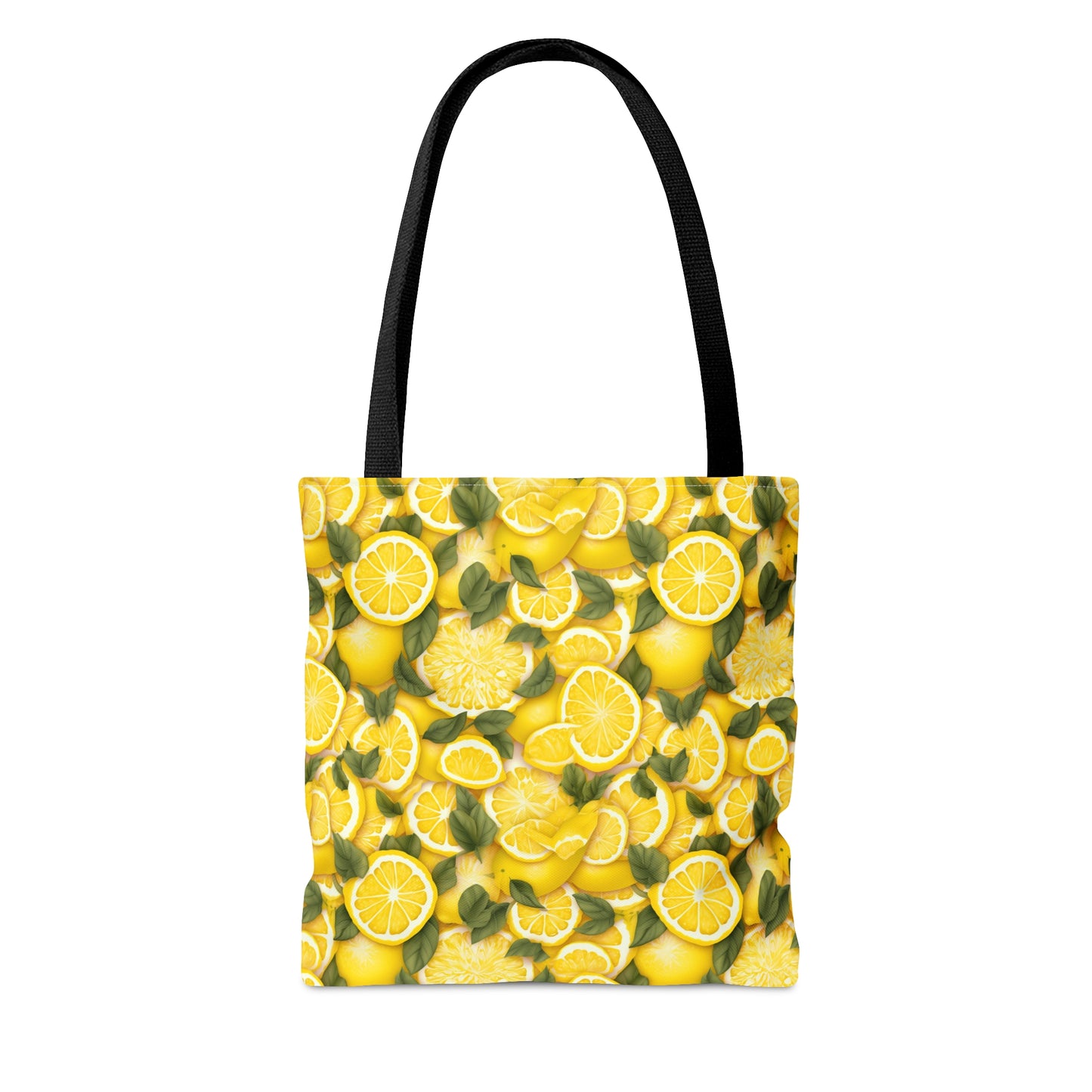 Sunny Citrus Pattern Tote Bag