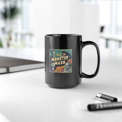 MONSTER MASH Black Mug