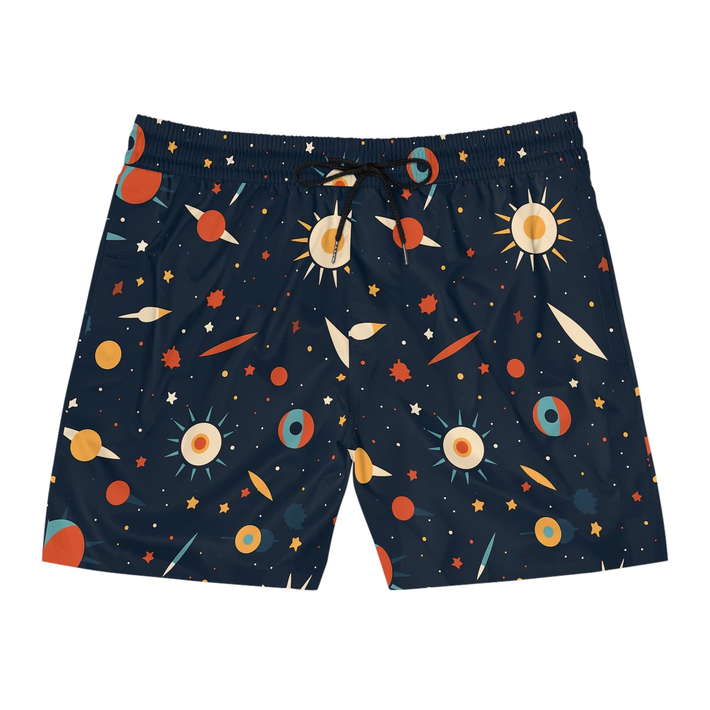 Spacey Floral Men's Swim Shorts