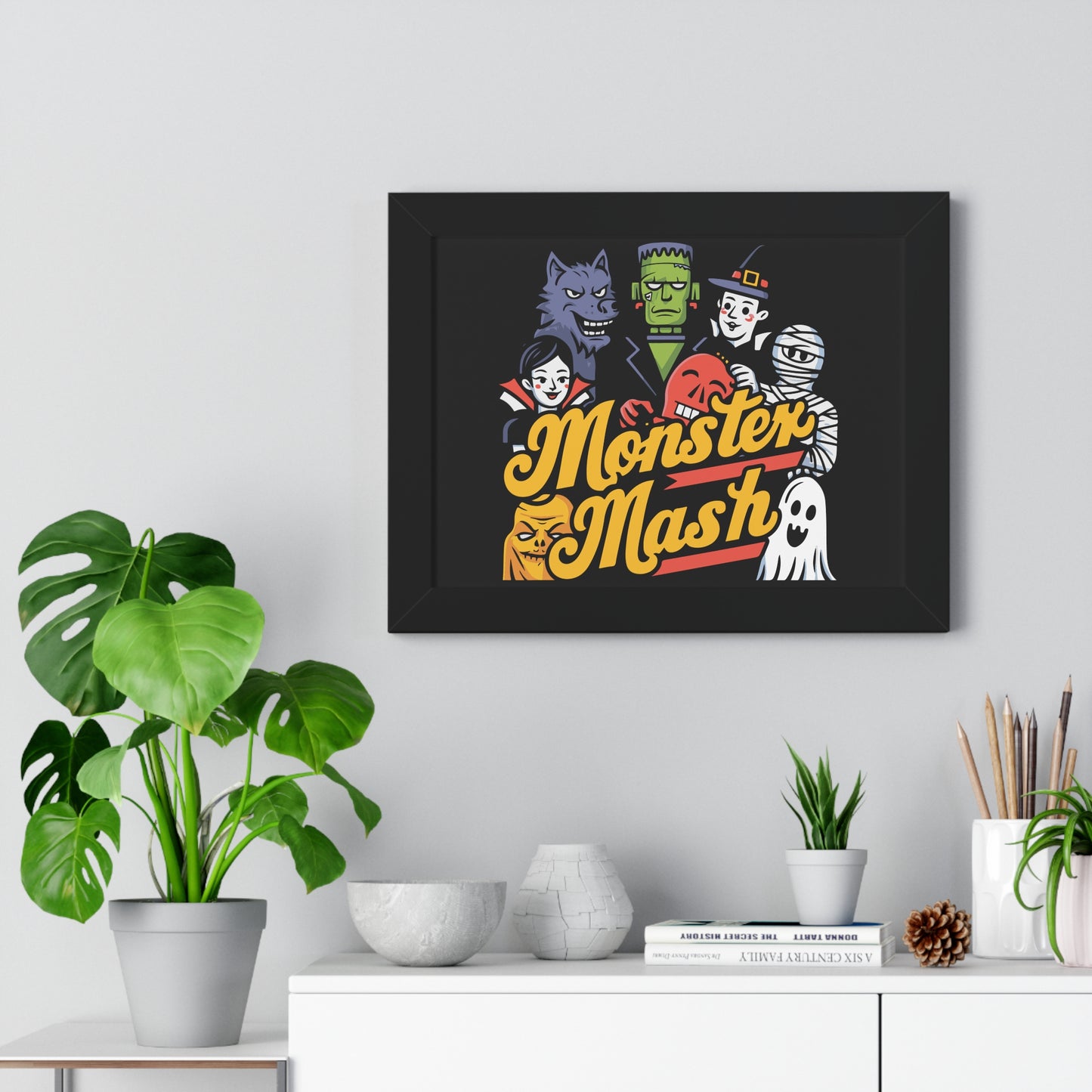 MONSTER Mash Framed Poster