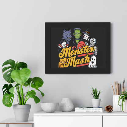 MONSTER Mash Framed Poster