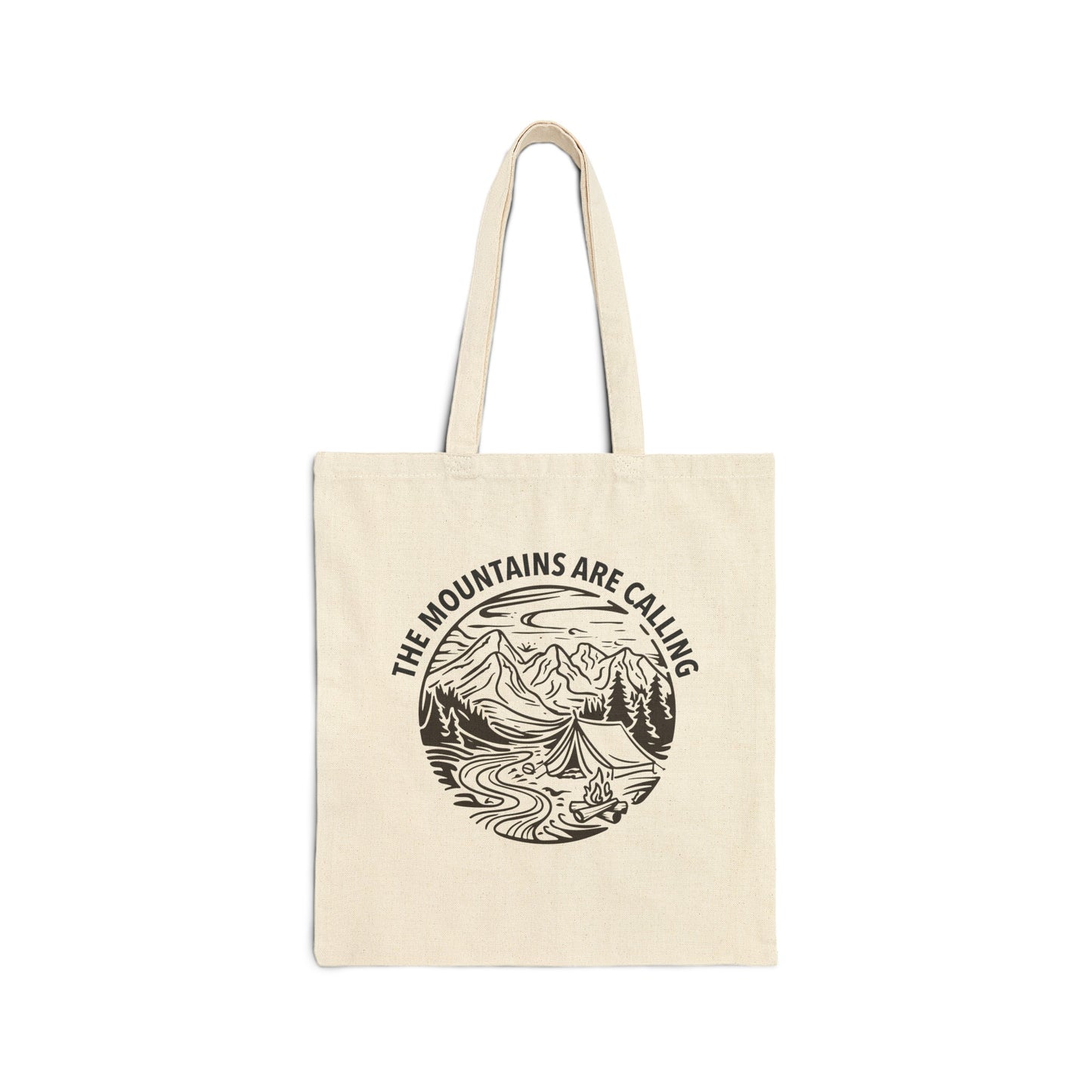 The Mountains Are Calling Tote Bag