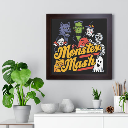 MONSTER Mash Framed Poster