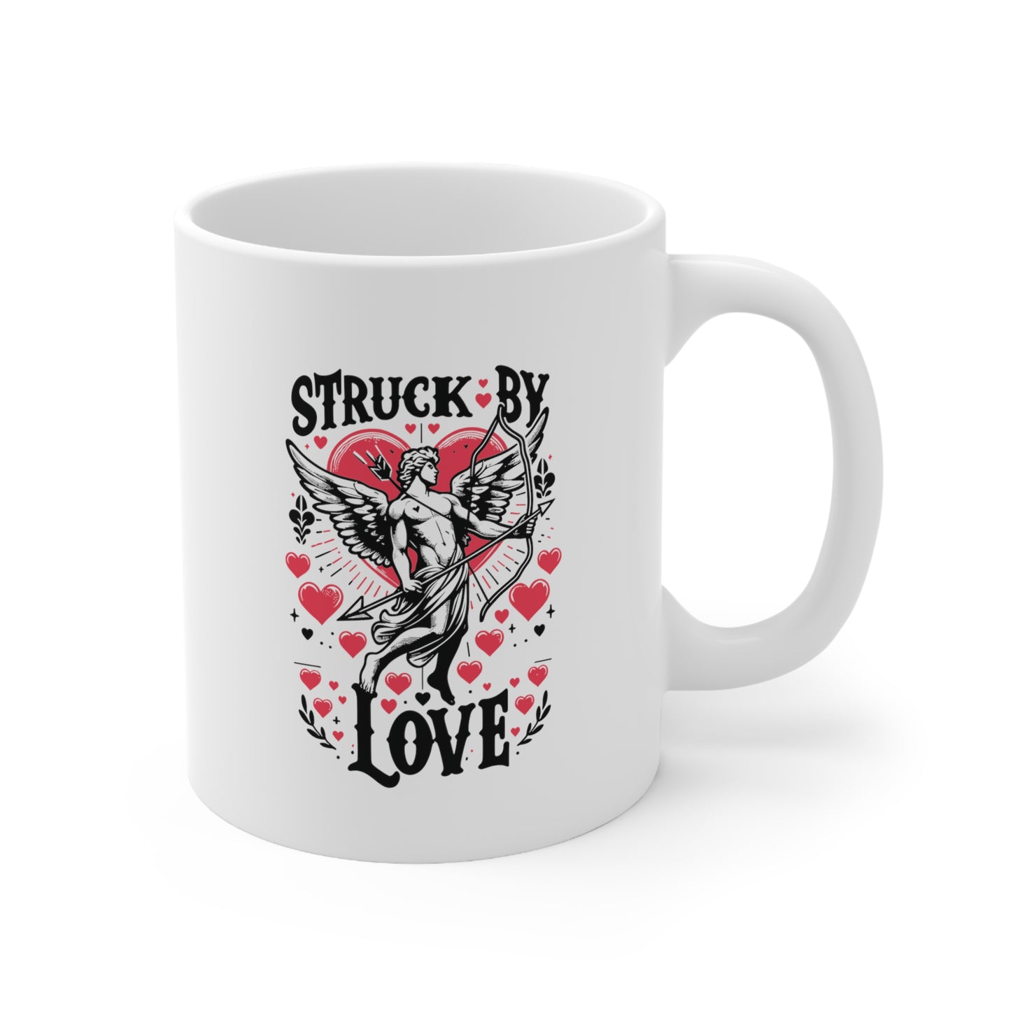 Cupid 'Struck by Love' Mug