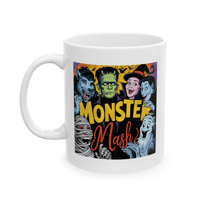 Monster Mash White Mug