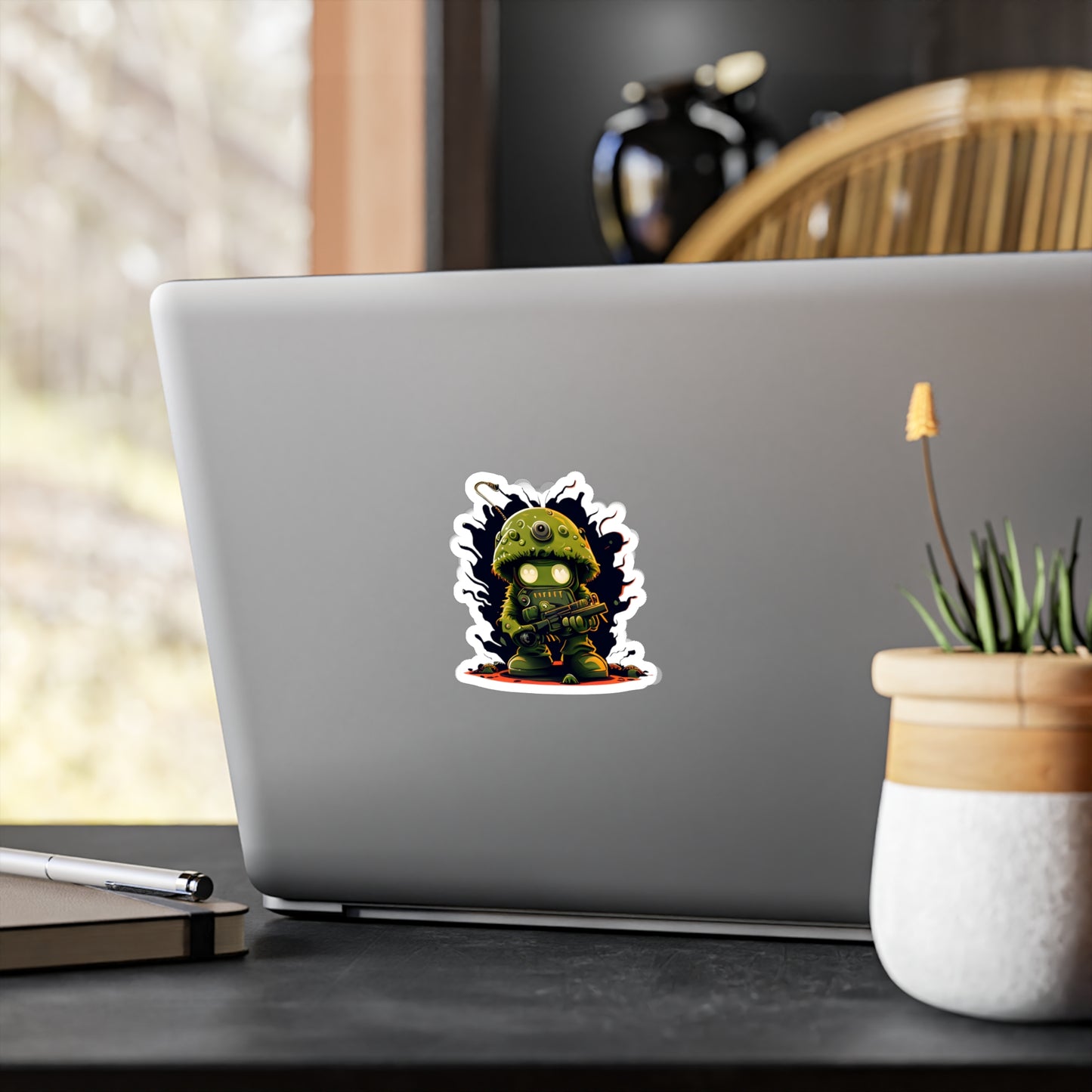 Monster Solider Vinyl Sticker