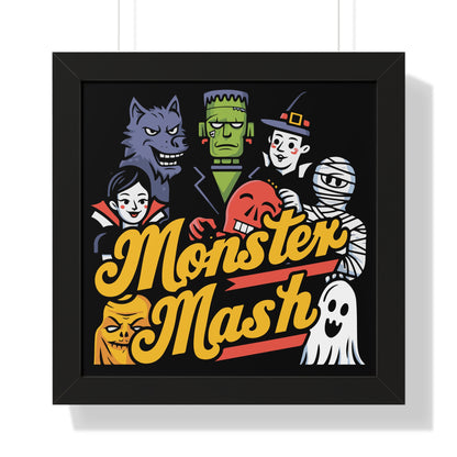 MONSTER Mash Framed Poster