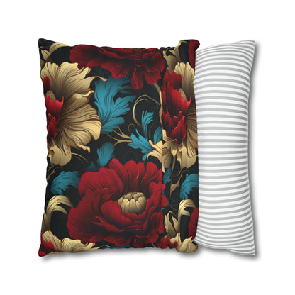 Copy of Black and White Tropical Pillow Case