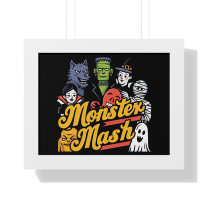 MONSTER Mash Framed Poster