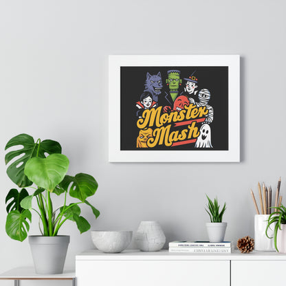 MONSTER Mash Framed Poster