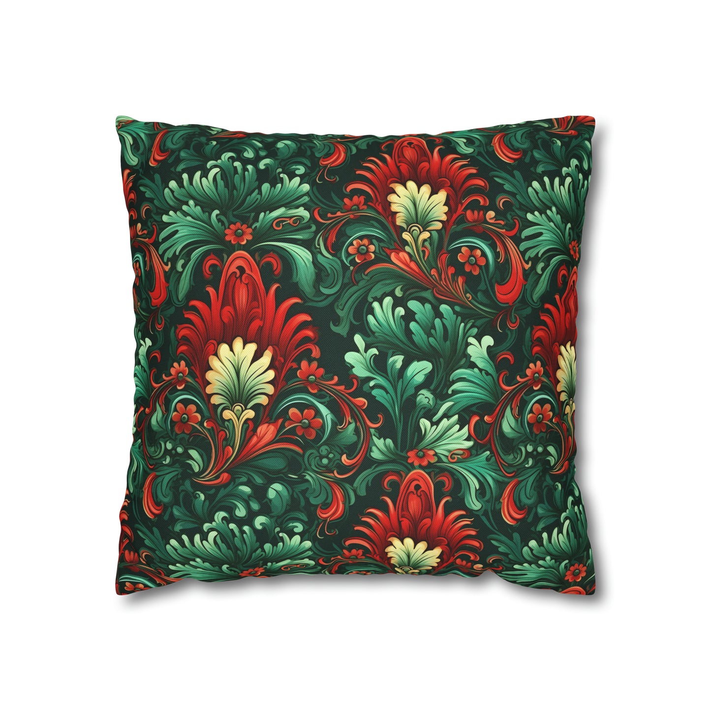 Baroque Madness Floral Pillow Case