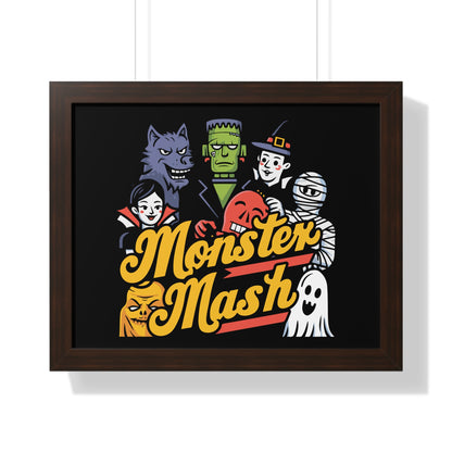 MONSTER Mash Framed Poster