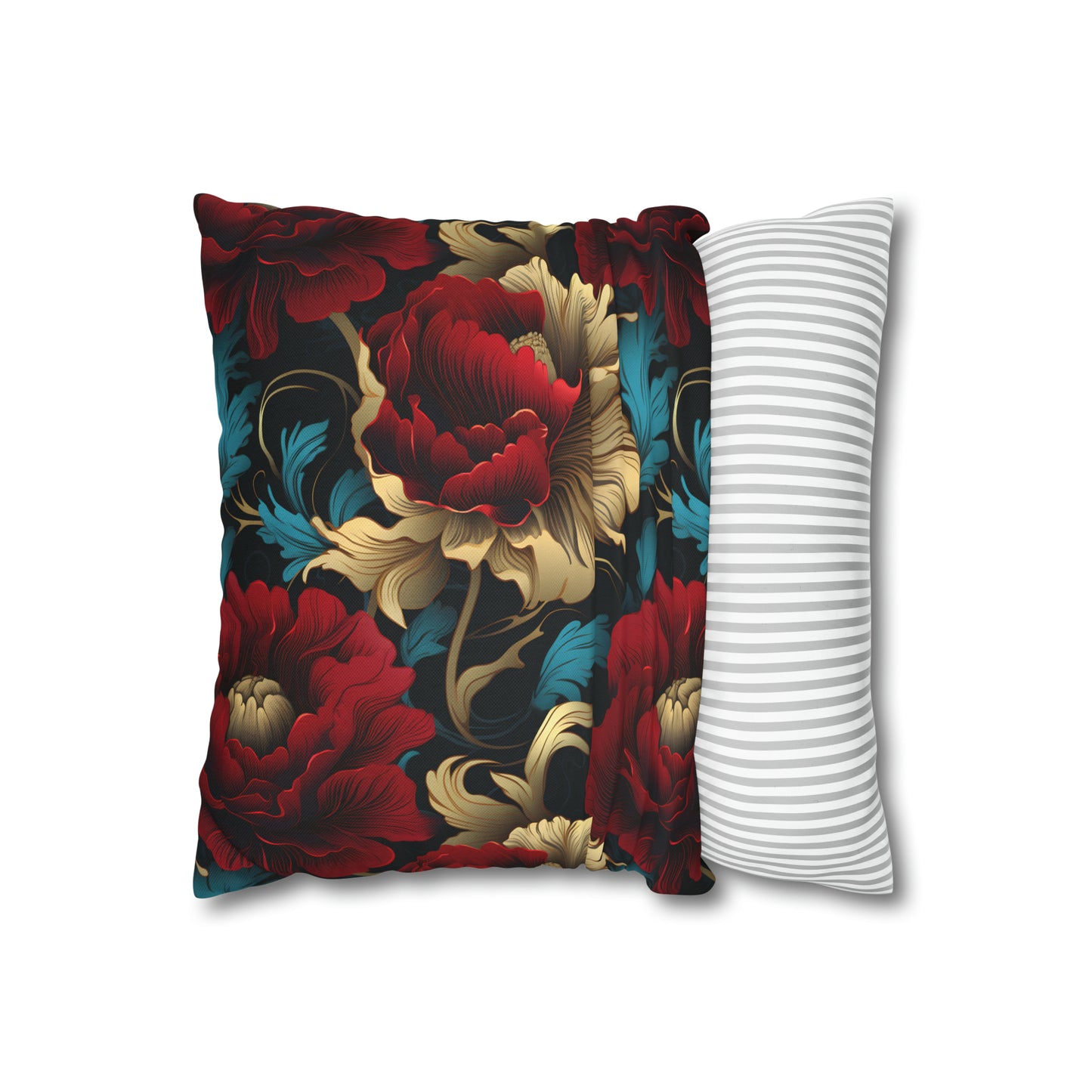 Copy of Black and White Tropical Pillow Case