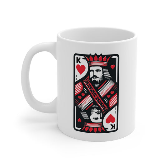 King of Hearts Coffee Mug