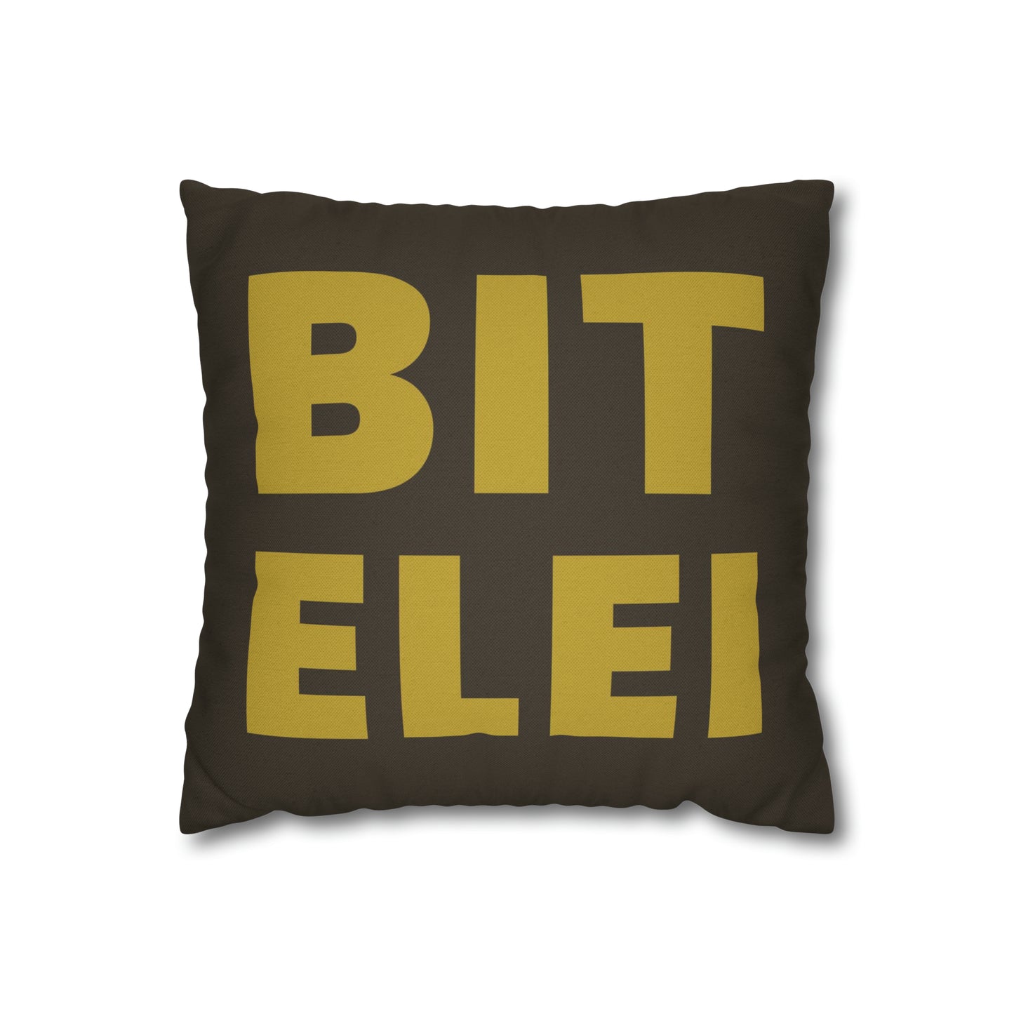 Funny Bit Elei Spanish for Beat LA Spun Polyester Square Pillow Case