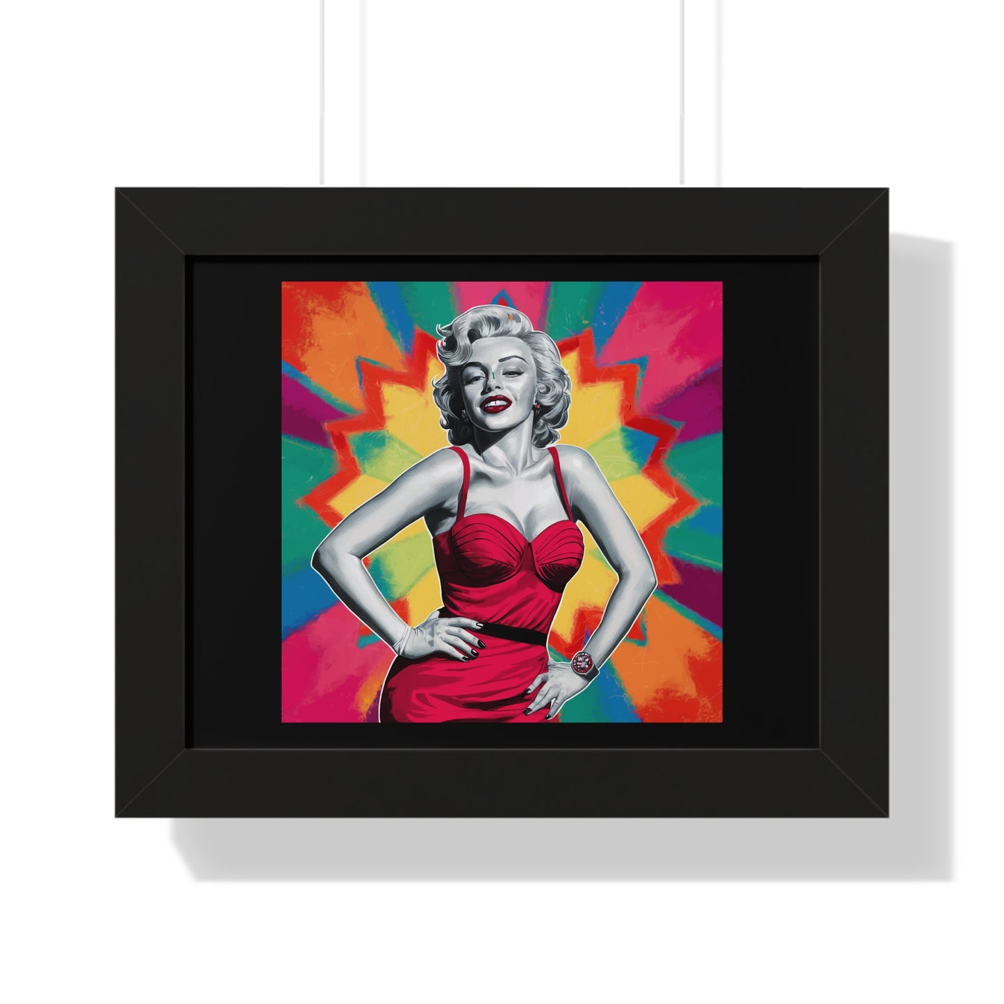 Marilyn Pop Art Poster - Iconic Wall Art, Vibrant Home Decor, Perfect for Art Lovers