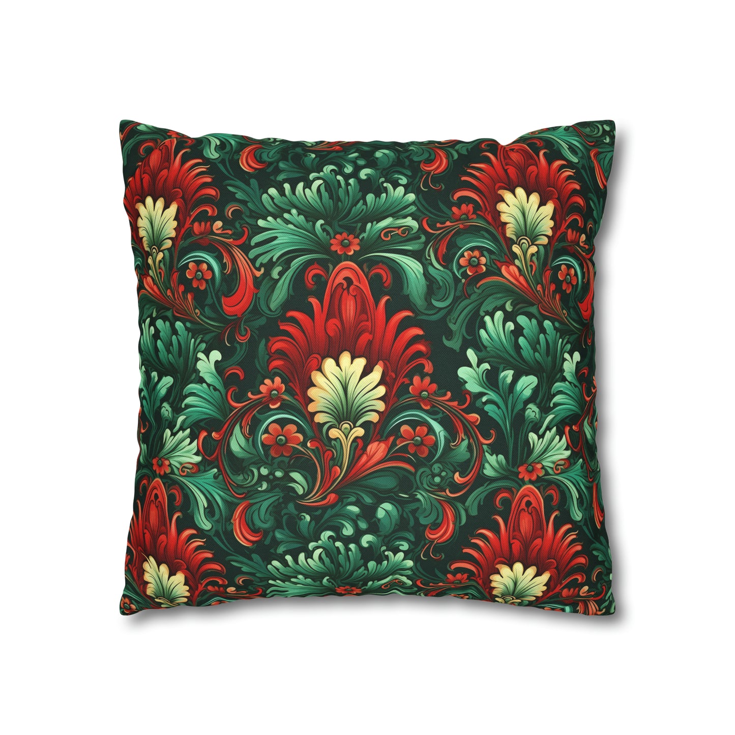 Baroque Madness Floral Pillow Case