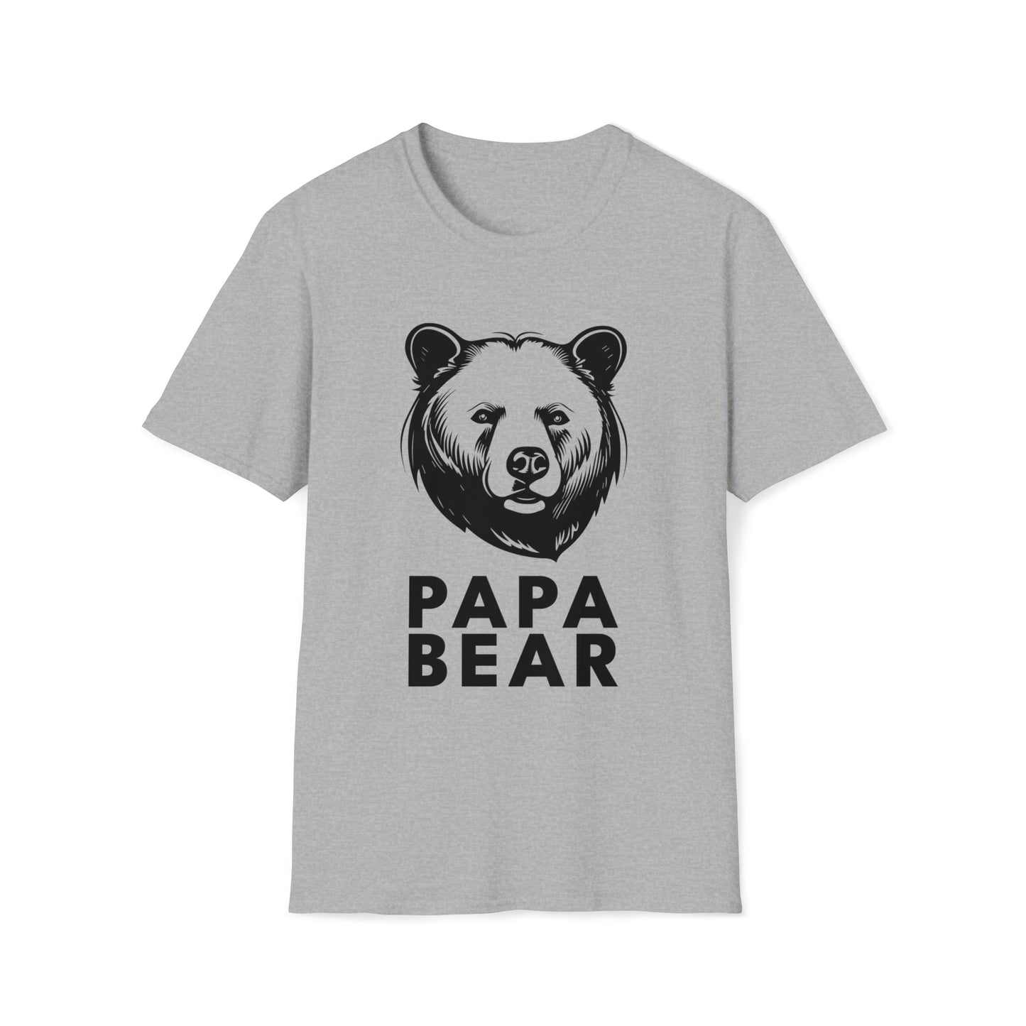 Papa Bear | Funny Gift | Father's Day | Gildan | Unisex T-Shirt Design