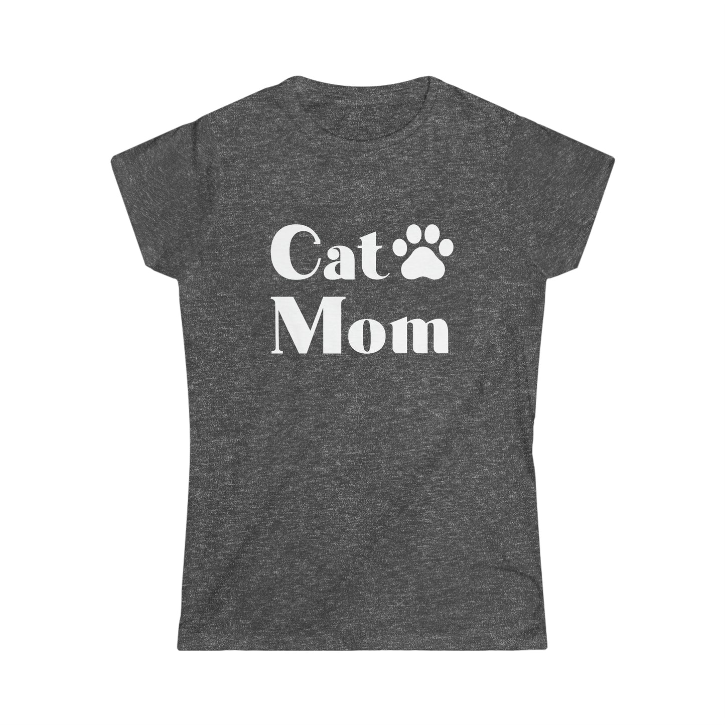 Cat Mom T-Shirt, funny t-shirt, cat lover gift, pet owner tee, animal print top