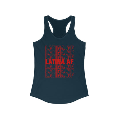 Latina AF Tank Top - Proud and Empowering Latina Women Sleeveless Shirt For Hispanic Heritage Month