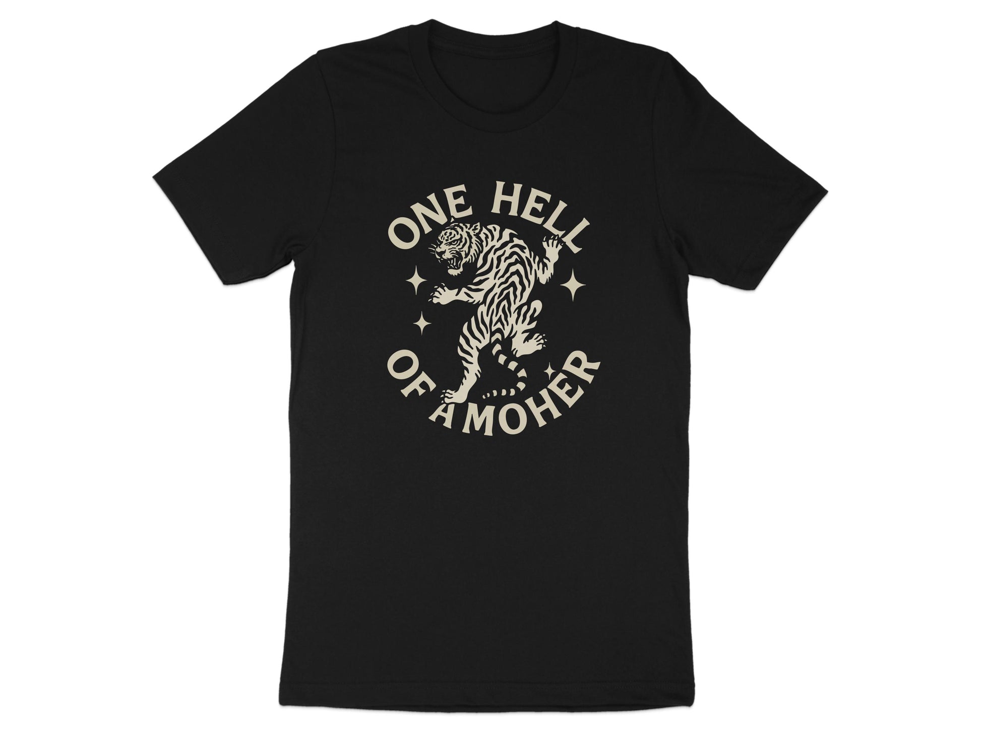 One Hell of a Mother Tiger Graphic Printed Tshirt product type
