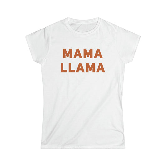 Mama Llama Women's Softstyle Tee