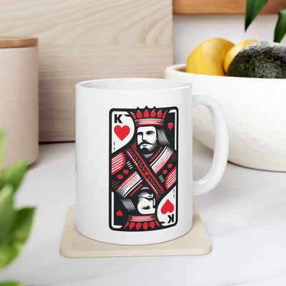 King of Hearts Coffee Mug