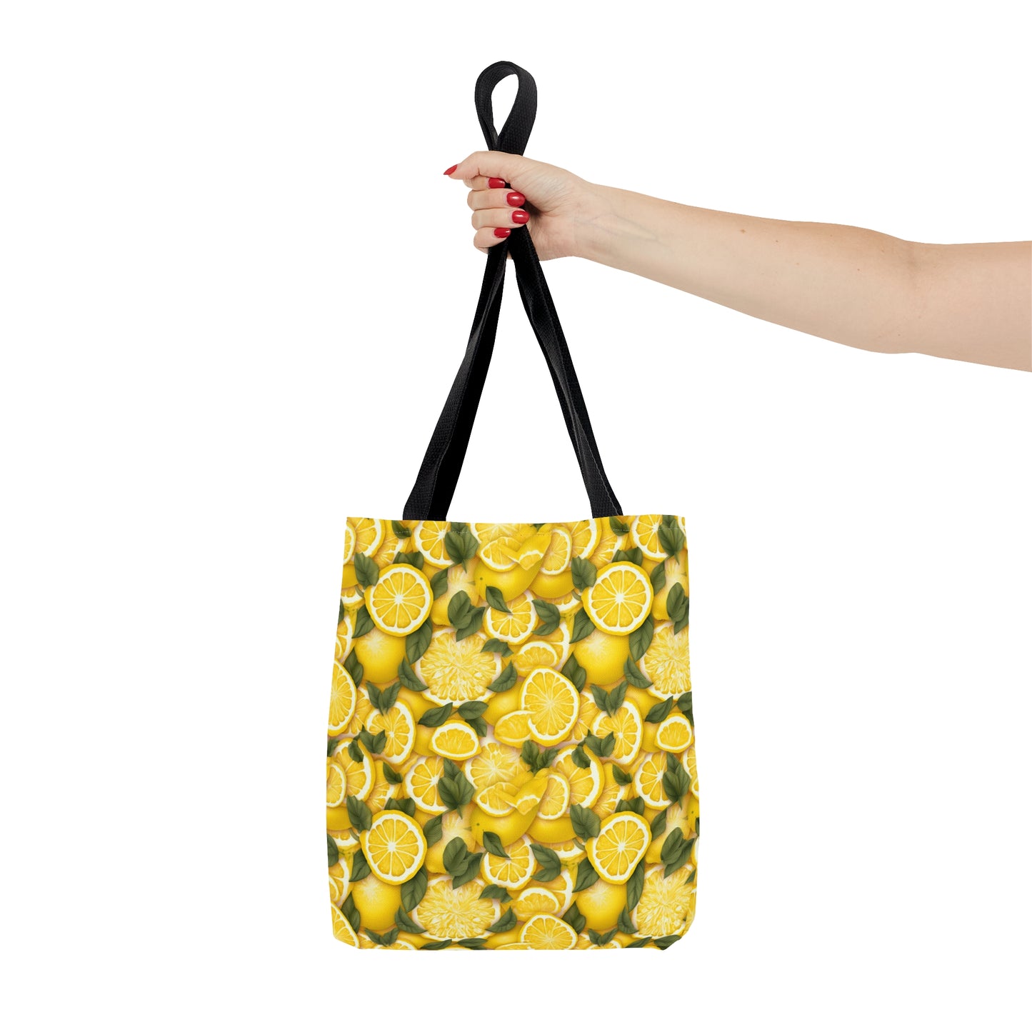 Sunny Citrus Pattern Tote Bag