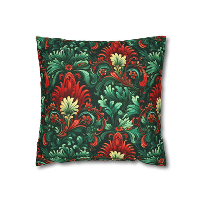 Baroque Madness Floral Pillow Case