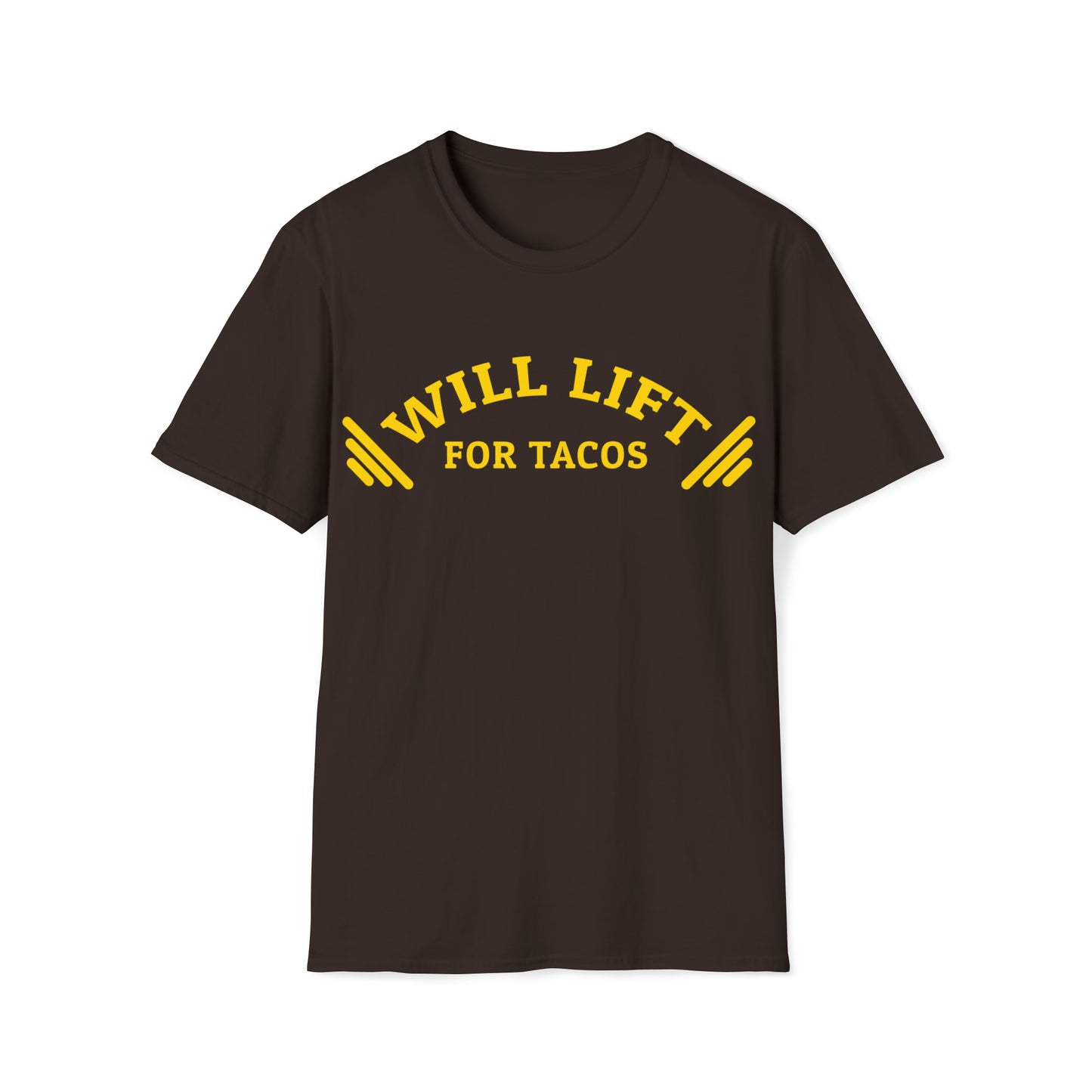 Will Lift For Tacos Unisex Softstyle T-Shirt